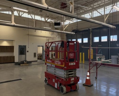 Modern Fire Station Building Construction Project Modern Fire Station Building Construction Project